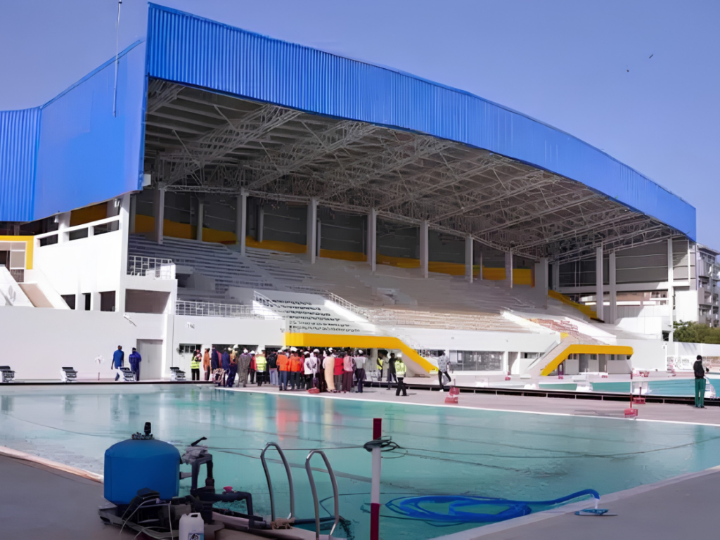 Chantier Piscine Olympique de Dakar