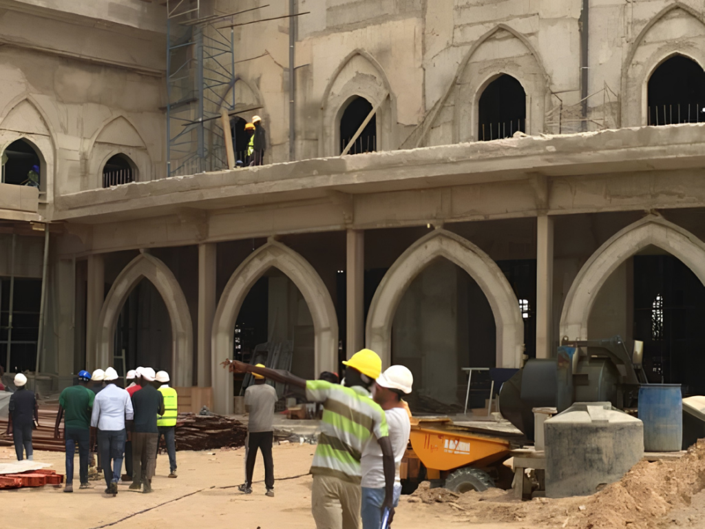 Chantier de la Grande Mosquée Tivaoune