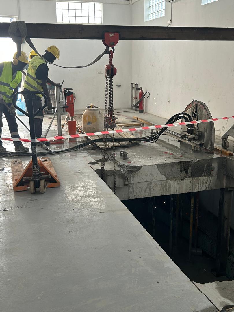 Chantier poste Senelec Biscuiterie